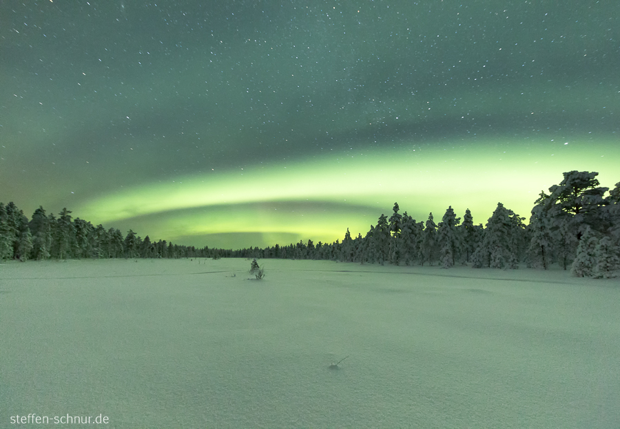 Aurora Borealis Lappland Finnland