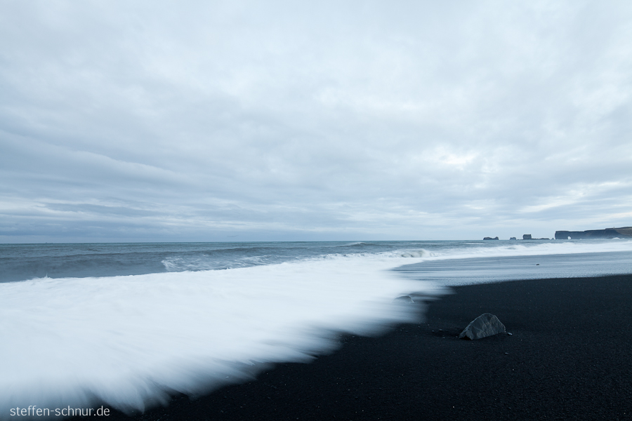 Island Küste Wellen