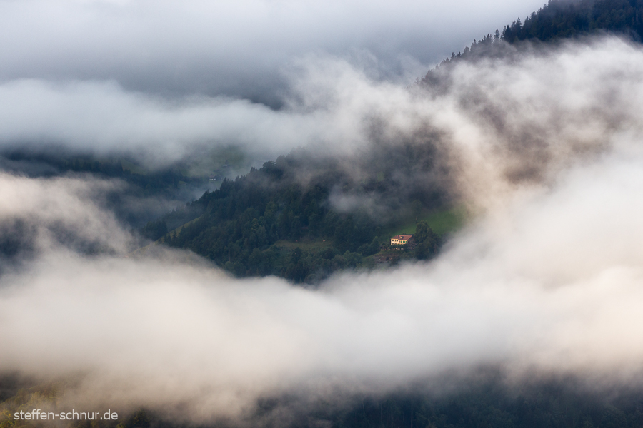 Haus Landschaft Schweiz Wolken