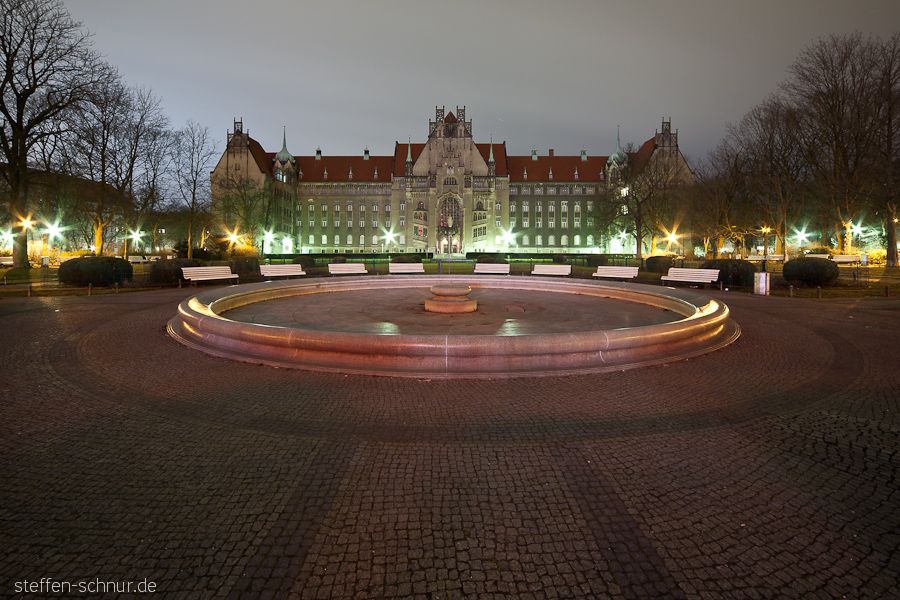 Amtsgericht Wedding Brunnenplatz Wedding Berlin Deutschland Architektur Brunnen