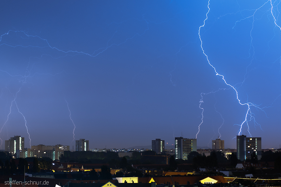 lightning
 thunder storm
 Rummelsburg
 Berlin
 Germany
 Flashes
 panorama view
