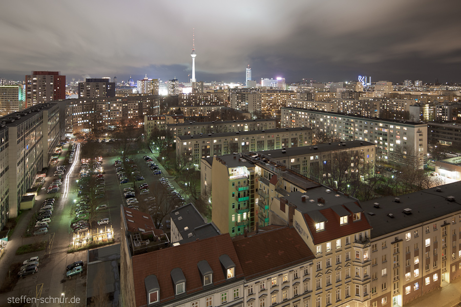Berlin Panorama über den Dächern von Berlin