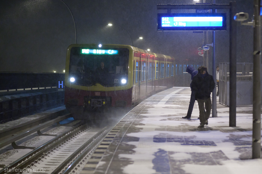 Bahnhof Ostkreuz Ostkreuz S-Bahn Friedrichshain Berlin Deutschland Bahnhof