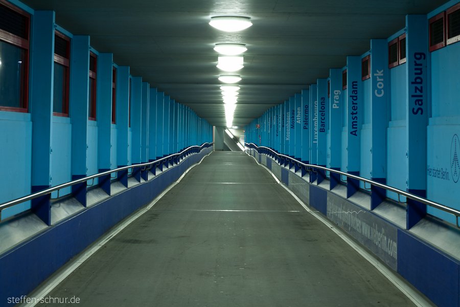 Flughafen Tegel Otto Lilienthal Tegel Berlin Deutschland Architektur Tunnel