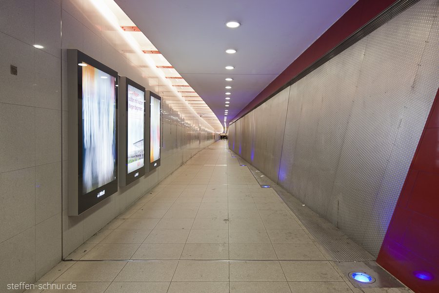 Berlin Deutschland Architektur Tunnel futuristisch