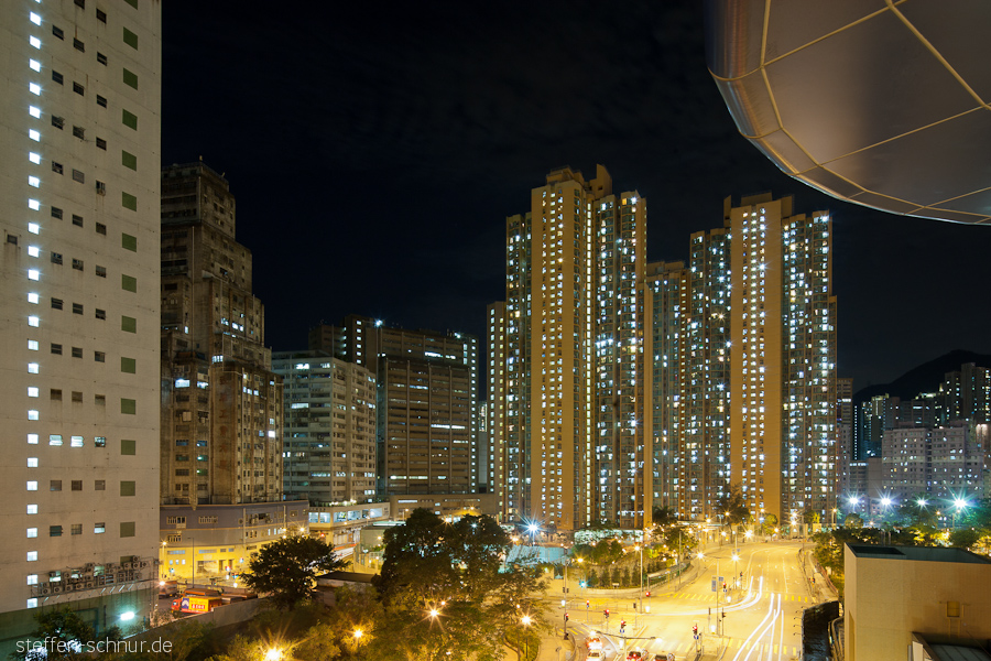 Hongkong China Hochhäuser Wohnhäuser