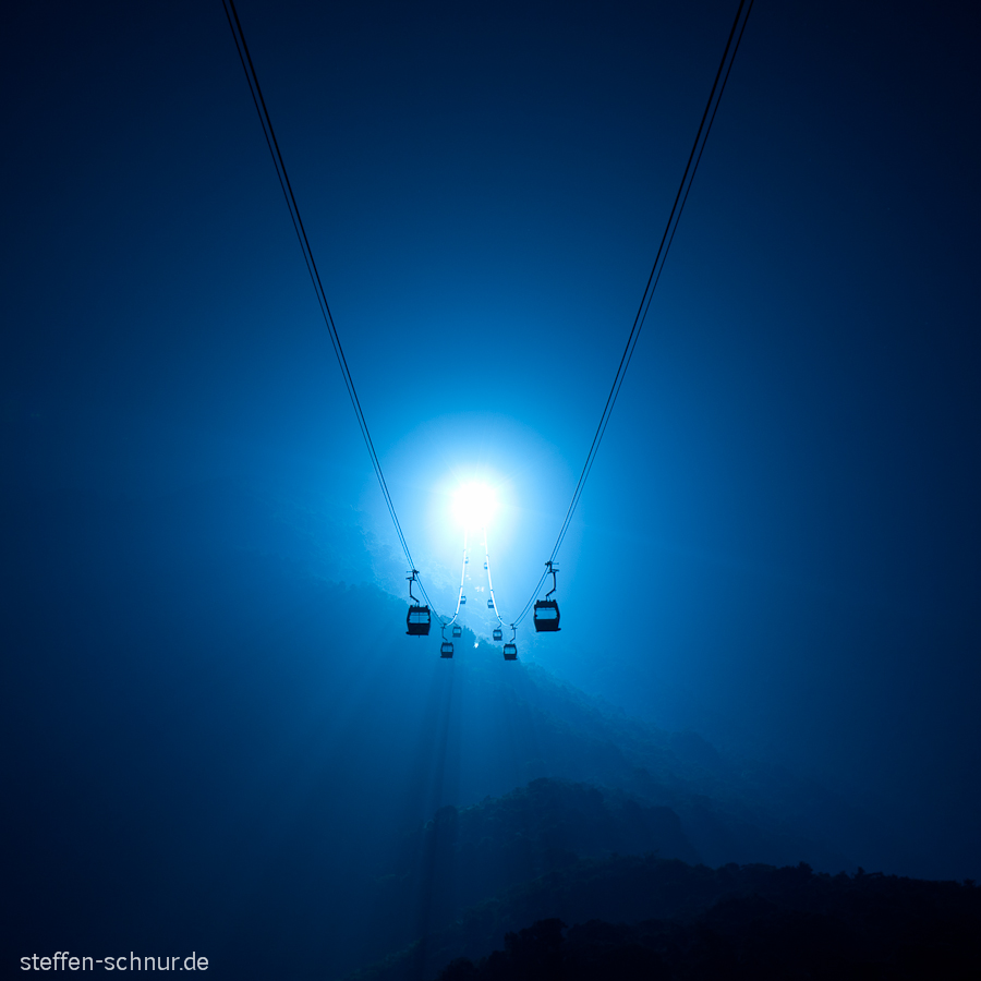 Ngong Ping 360 Seilbahn Lantau Island Hongkong China