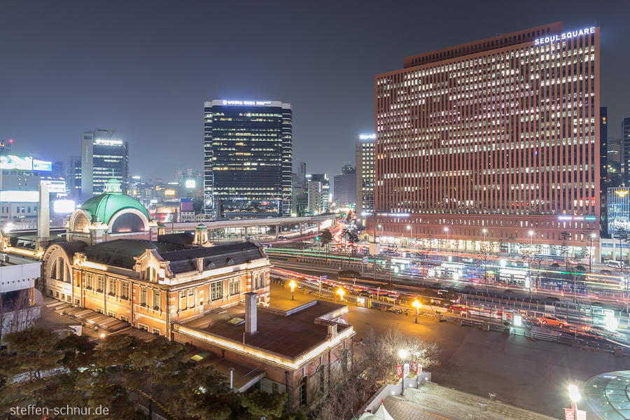 alt und neu Seoul Square Seoul Südkorea modern