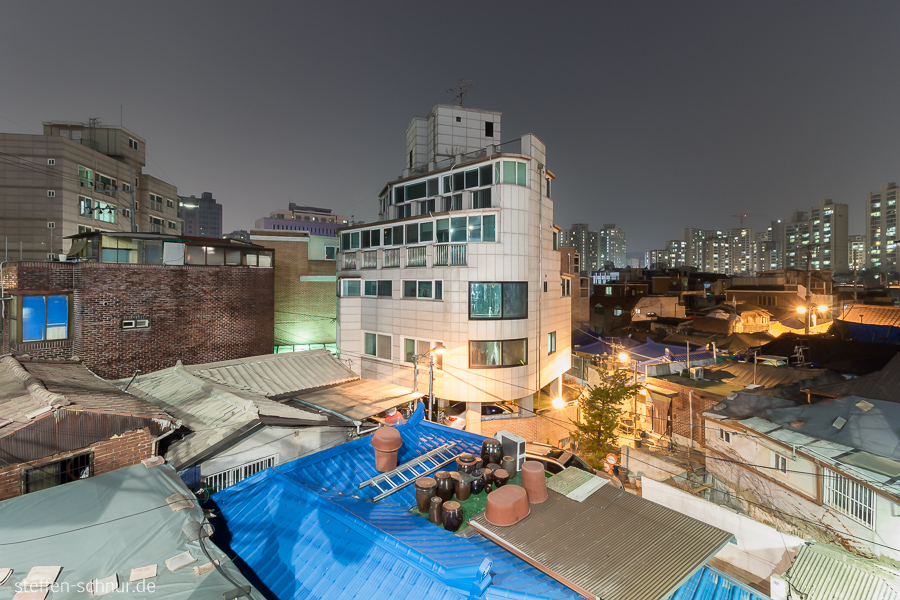 Seoul Südkorea Häuser Hütten
