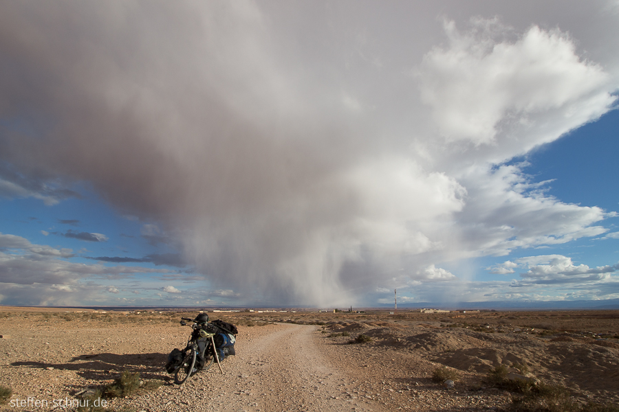 Fahrrad Marokko Wolke