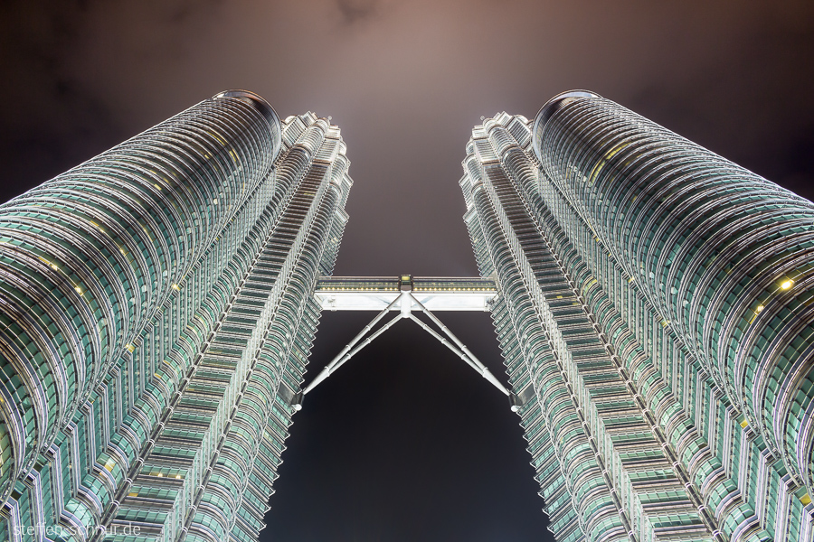 Kuala Lumpur Malaysia Brücke skyskraper