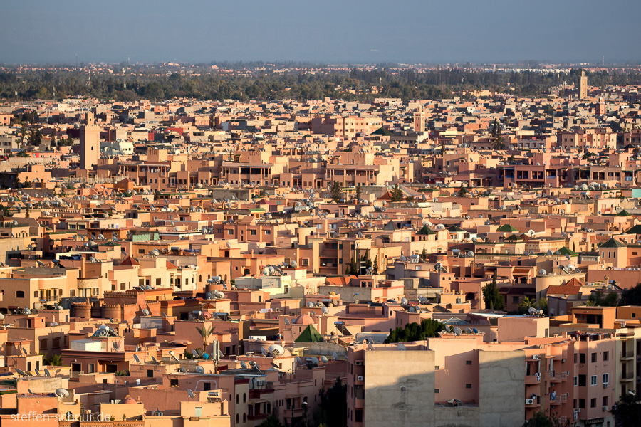 Marrakesch Marokko Häuser Stadt