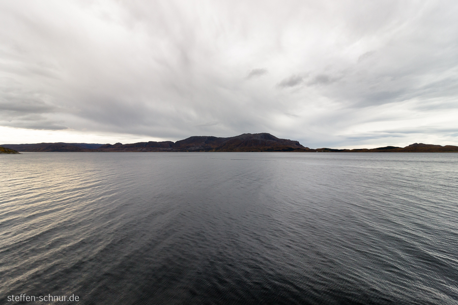 Nordland Meer Norwegen Wolken